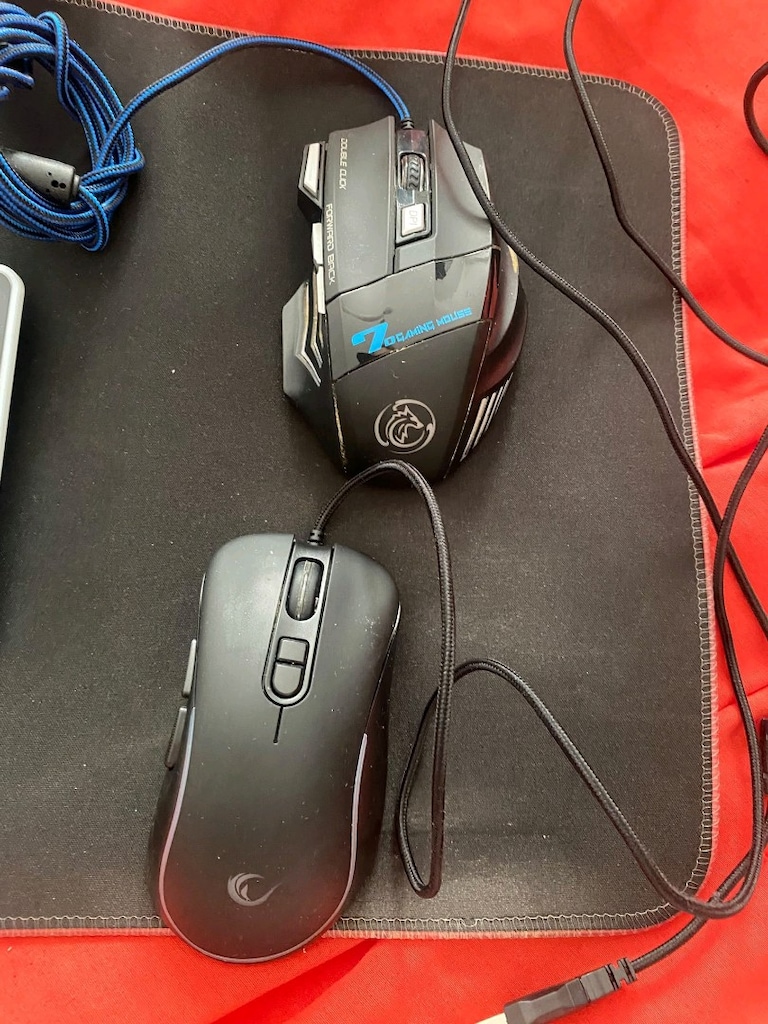 Oyuncu klavyesi mouse oyuncu padi masa patı kulaklık - 2