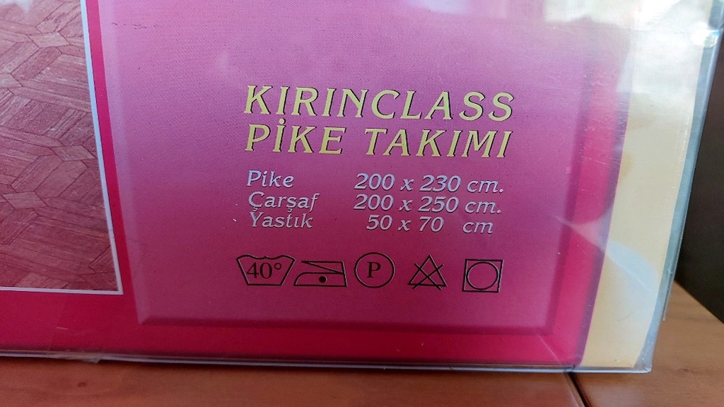 YATAK ÖRTÜSÜ (PİKE TAKIMI) - 3