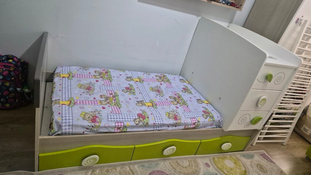 Çocuk için çekmeceli baza ve yatak - 3
