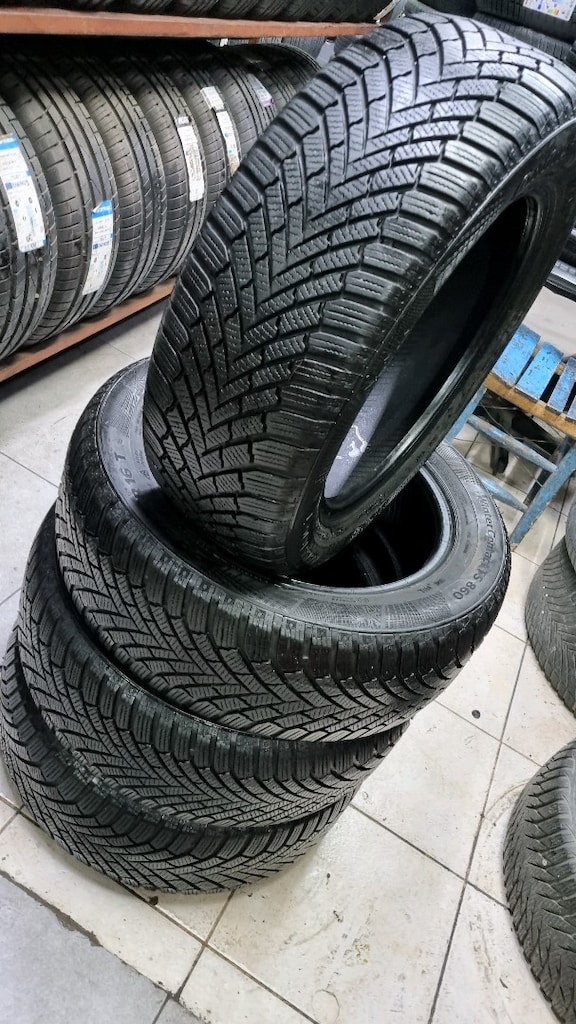 JANT LASTİK PLUS KIŞ LASTİGİ 205 55 16 CONTİNENTAL LASTİK TAKIMI TAKIM - 8
