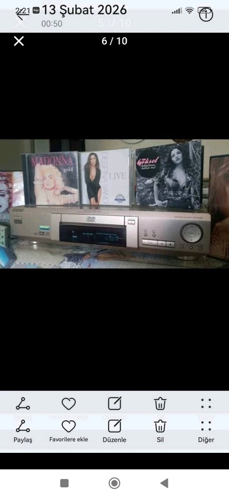 SONY DVD CD ÇALAR TEMİZ FAAL TEST EDEREK TESLİM - 5