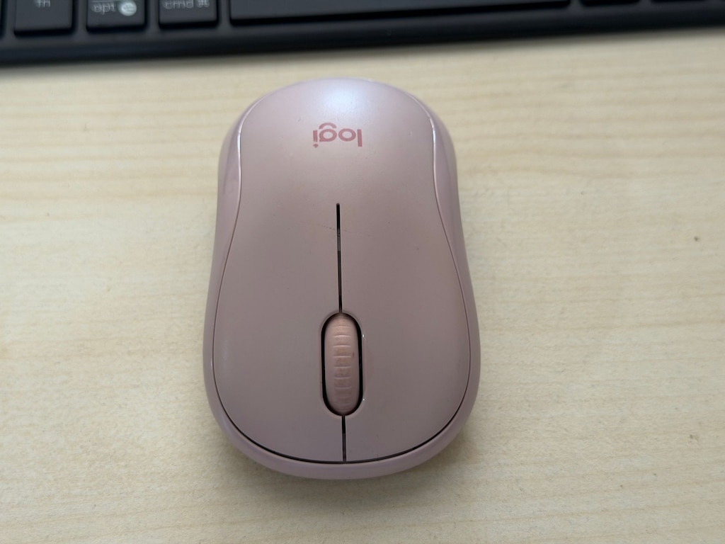 Logitech M240 Pembe Sessiz Optik Kablosuz Mouse - 5