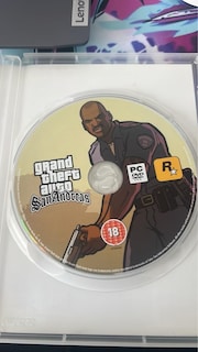 Gta San Andreas PC CD’si az çizikli - 2
