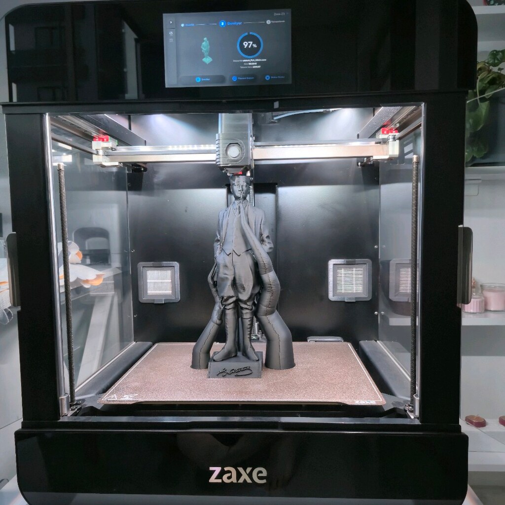 Zaxe Z3S Yerli Üretim Kapalı Kasa 3D Printer - ABS/ASA/PLA Uyumlu - 5