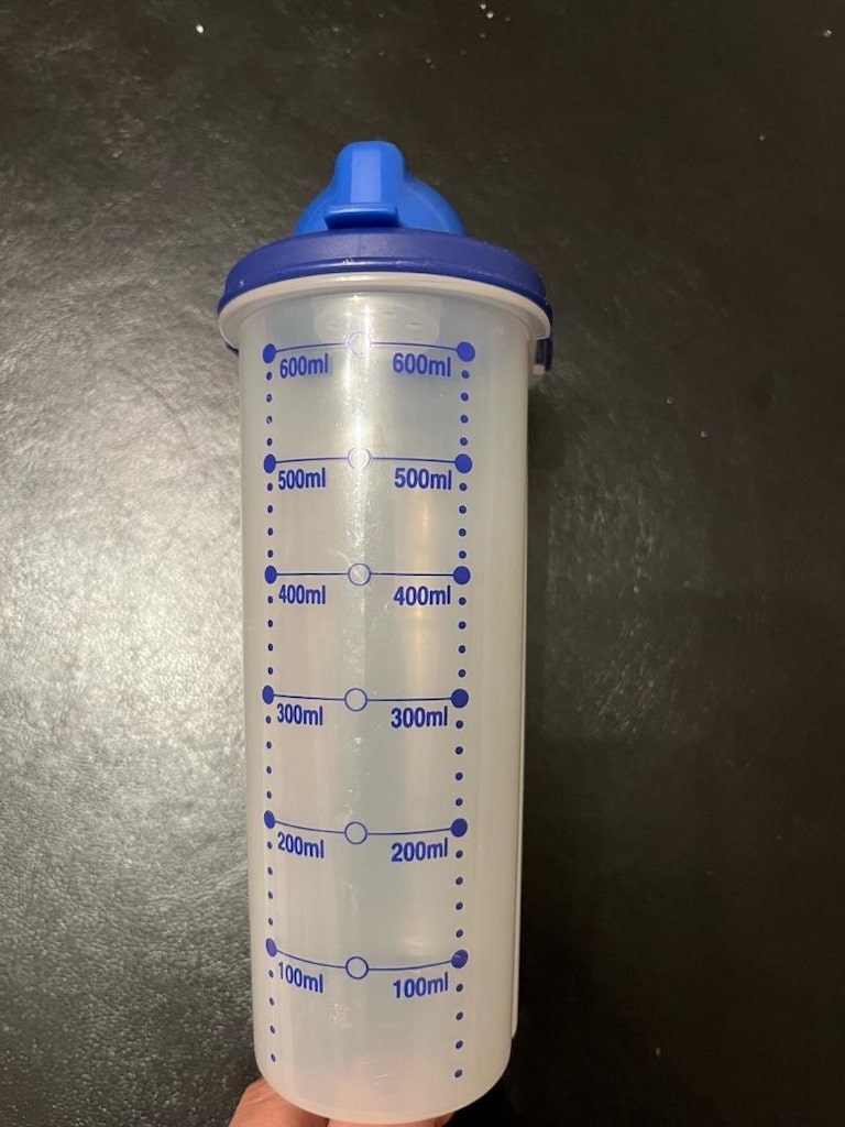 TUPPERWARE Mavi kapaklı Shaker - 3