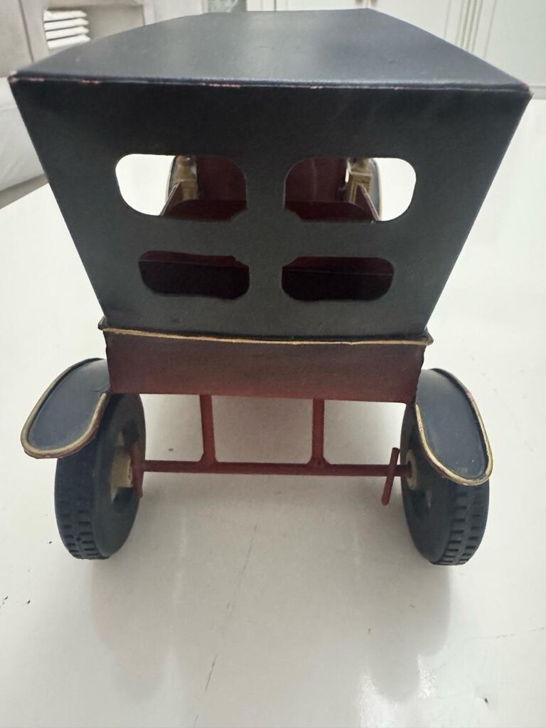Büyük Boy Metal Klasik Araba Biblo 30 cm TAKASA AÇIK - 4