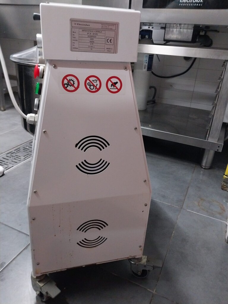 Electrolux SifProfessional 25 Lt Spiral Hamur Yoğurma Makinesi 750watt - 6