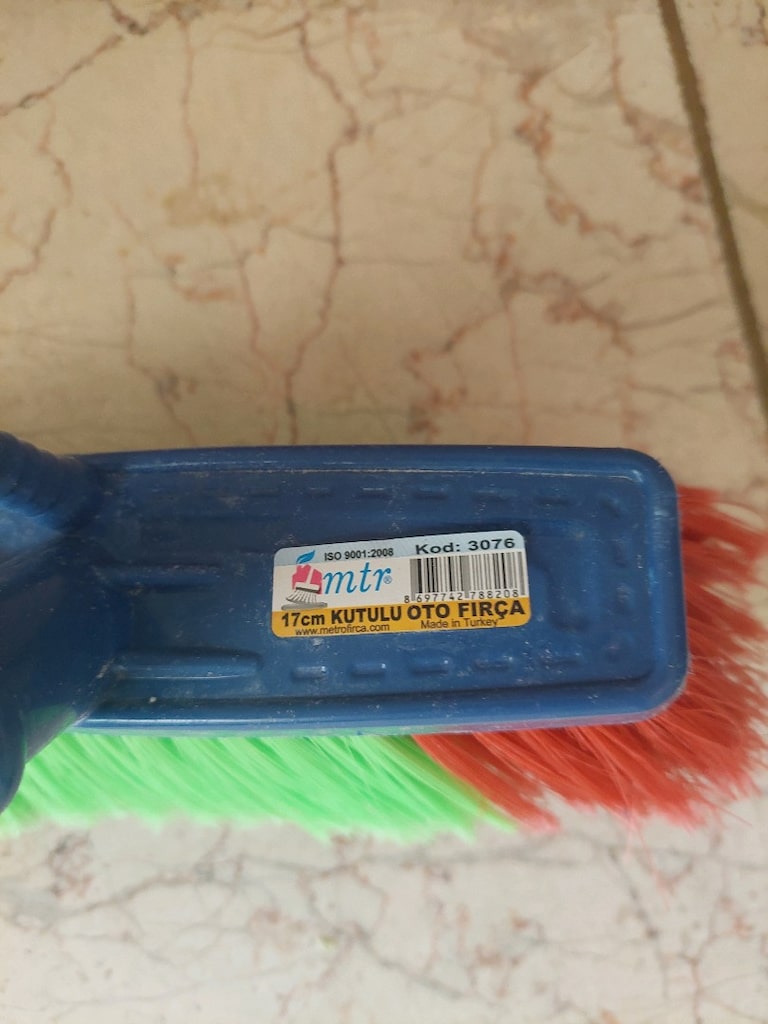 Saplı fırça ve . çekpas çeşitleri. Küçük çekpas. Küçük faraş süpürge. - 3