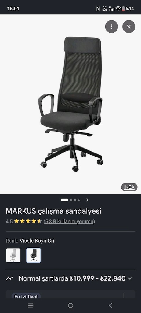 Çalışma Koltuğu - 6
