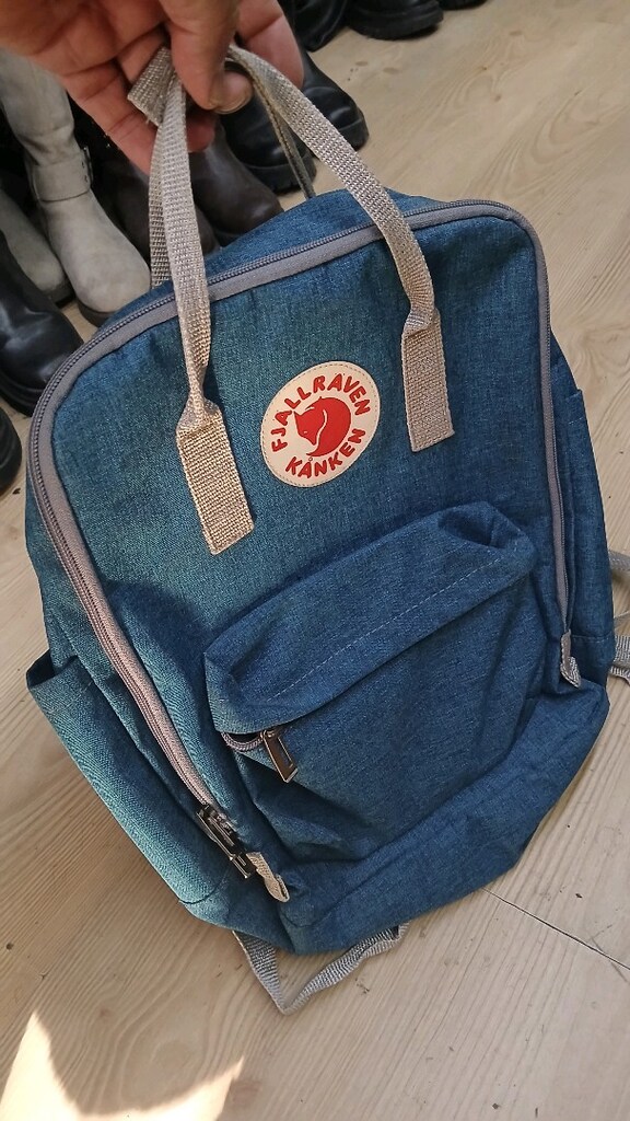 Fjällräven Kånken marka mavi sırt çantası - 3