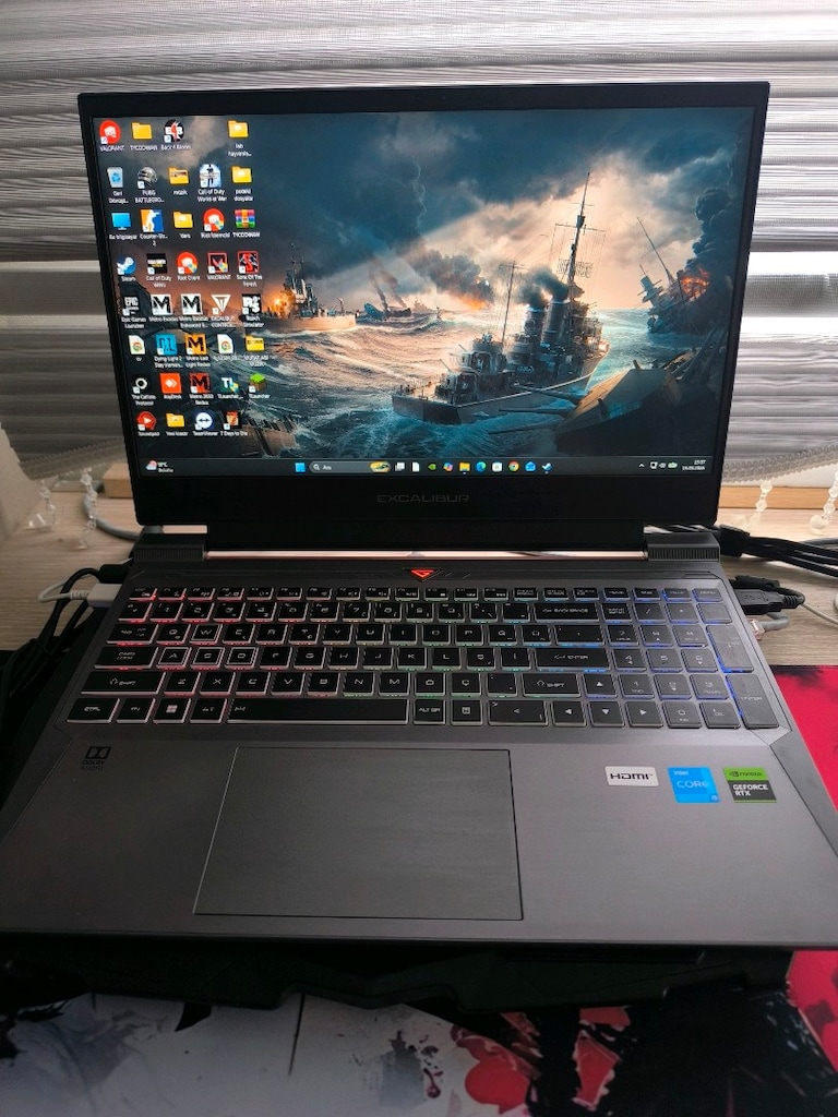 ACİL SATILIK Casper Excalibur G870 | RTX 4050 (105W) | 32 Gb / 1tb ssd - 2
