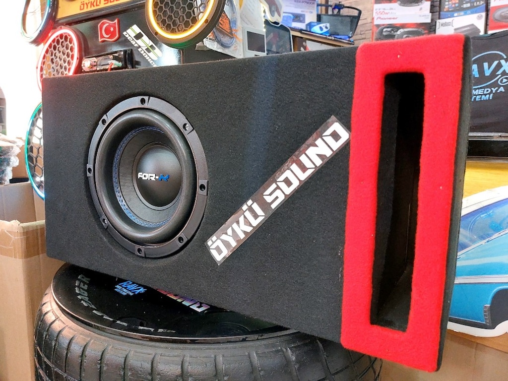 ÖYKÜ SOUND ŞOOK FİYAT KÜÇÜK CANAVAR FORX 20CM SPL MDF KABİNLİ 400RMS - 4