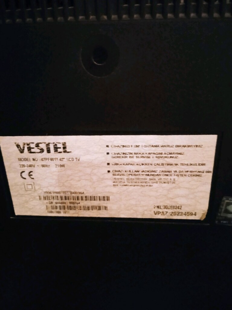 Vestel tv - 3