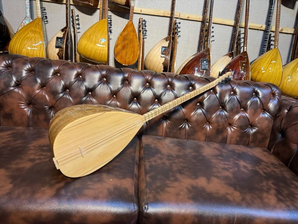 TAM PROFESYONEL 41 TEKNE CEVİZ AĞACI UZUN SAP SAZ - 5