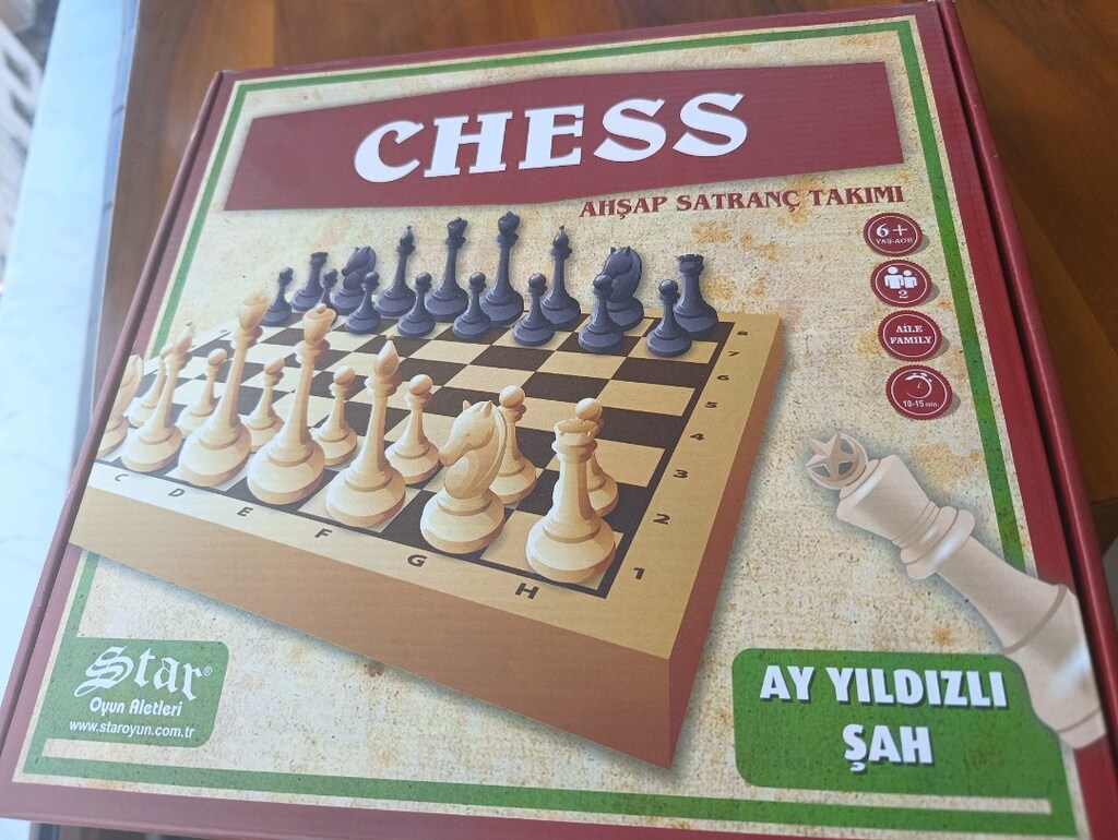 Ahşap satranç - 2