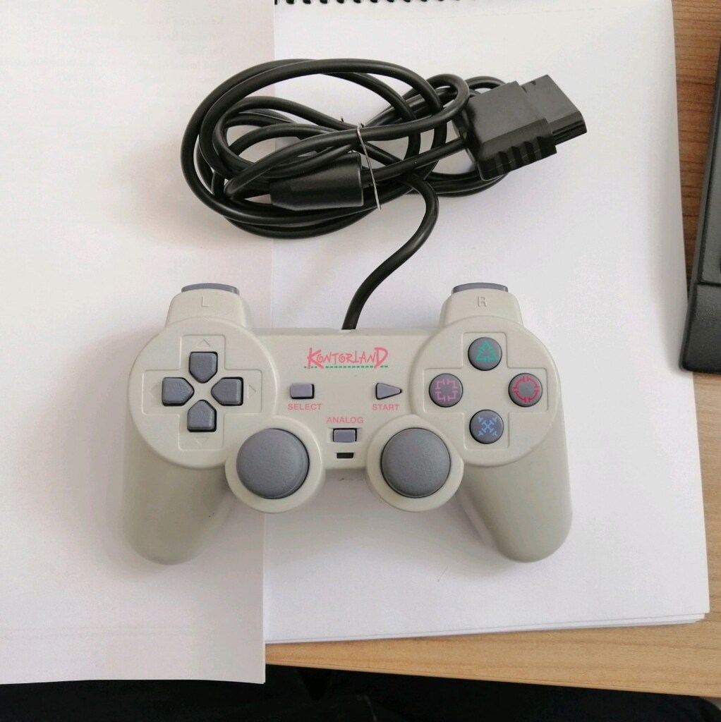 Sony PlayStation 2 (PS2) uyumlu KontorLand Kablolu Oyun Joystick - 4