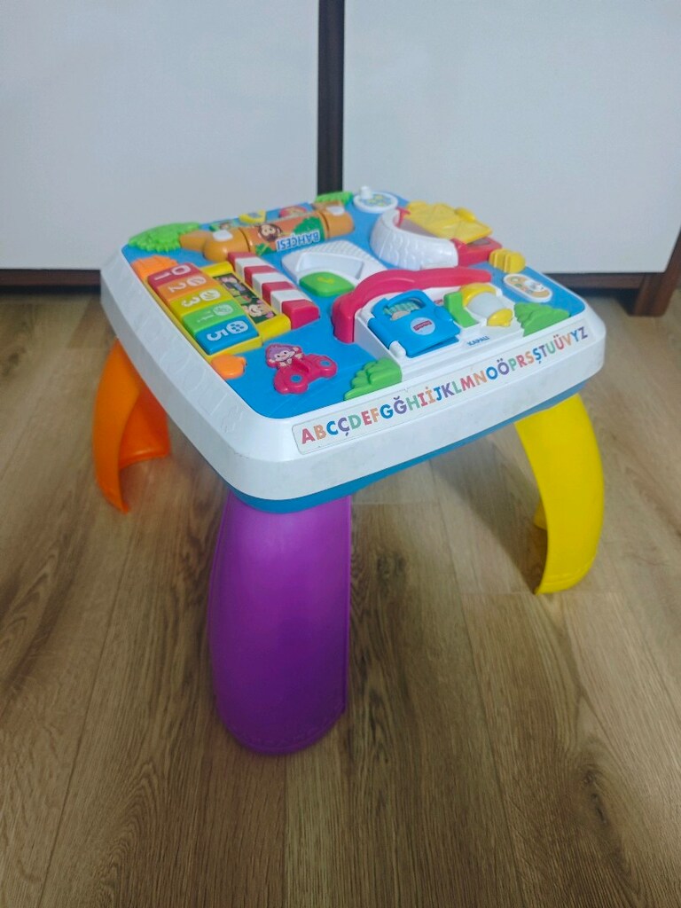Fisher-Price Yaşa Göre Gelişim Eğitici Oyun Aktivite Masası (Temiz) - 3