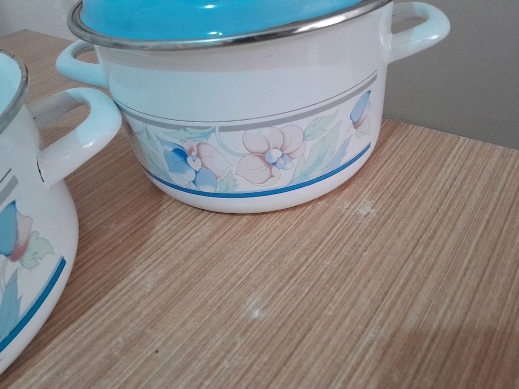 Tencere emaye wintice ikili birinin kapagi yok - 7