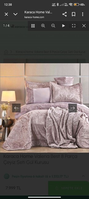 Karaca Home Valeria Best Çeyiz Set 10 parça