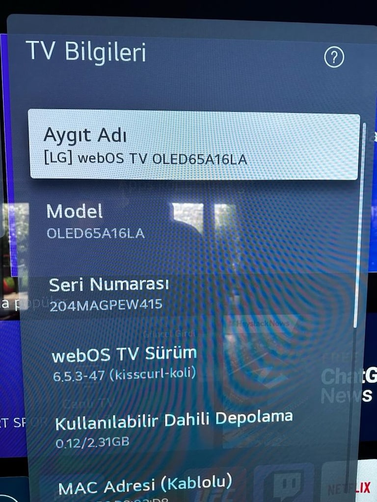 LG OLED65A16LA 65” 4K OLED Smart TV | Faturalı | Kusursuz - 2