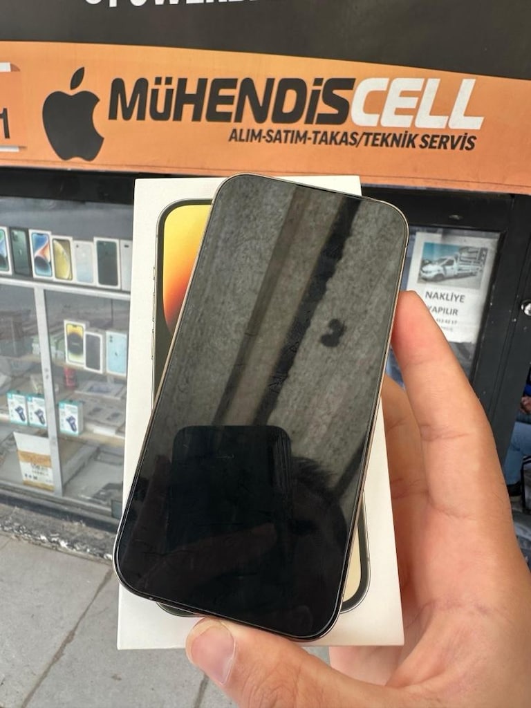 MÜHENDİSCELL’DEN YURTİÇİ KAYITLI İPHONE 14 PRO HATASIZ - 2