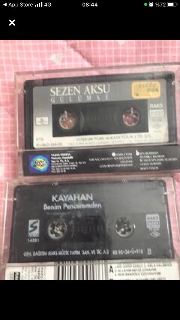 3 adet kayahan kaseti - 2