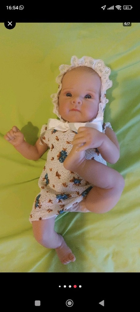 YENİ REBORN GERÇEKÇİ OYUNCAK BEBEK SİLİKON BEBEK REBORN BEBEK - 2