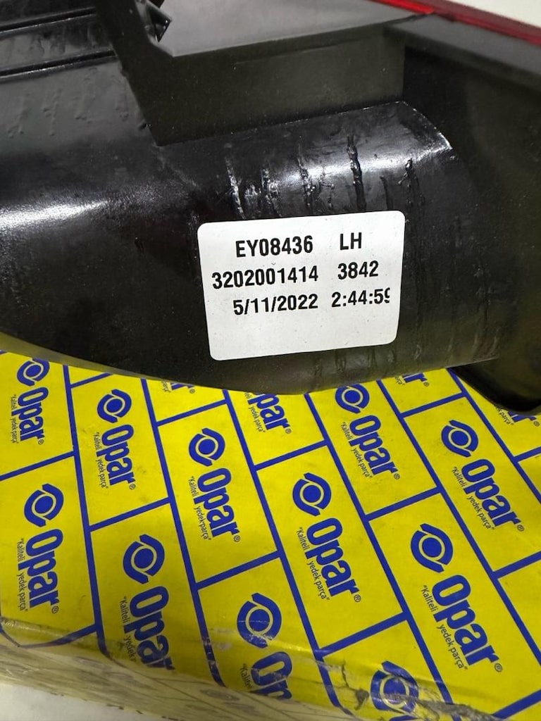 Fiat egea cross hb sw sol arka reflektör sıfır orjinal 52072915 - 4