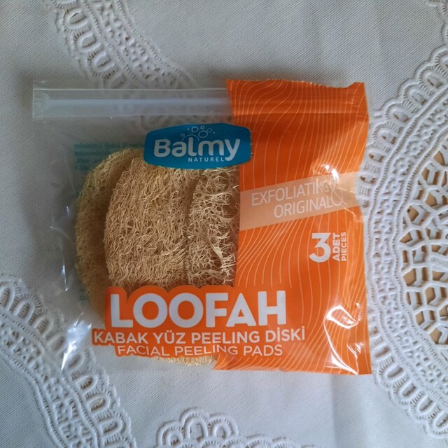 balmy kabak yüz peeling diski 3 adet