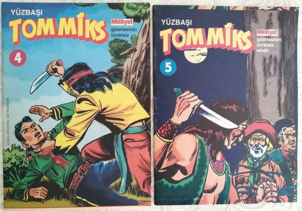 TEKSAS TOMMİKS ÇİZGİ ROMAN - 4