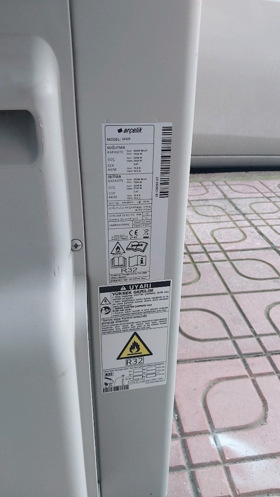24000 btu Arçelik A++ R32 gazlı inverter klima - 6