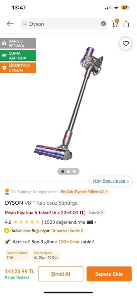 dyson V8