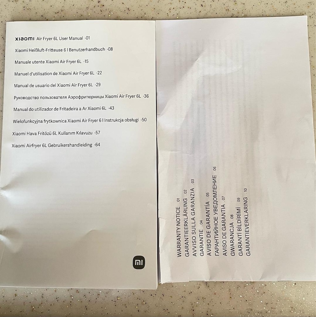 Xiaomi MAF08 Air Fryer 6 lt Yağsız Fritöz - 7