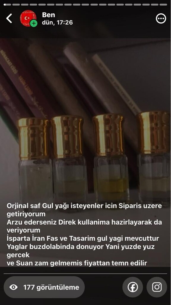 Orjinal Oud Gul Misk İran Safranı - 6