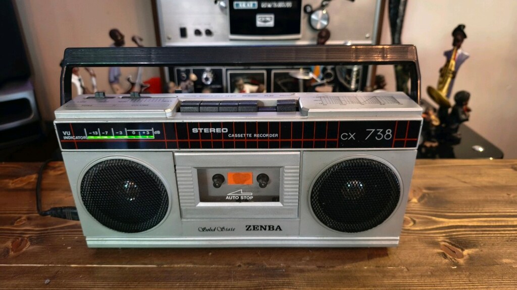 dönem yerli üretim stereo vintage teyp kaset çalar ( gürplas) - 7