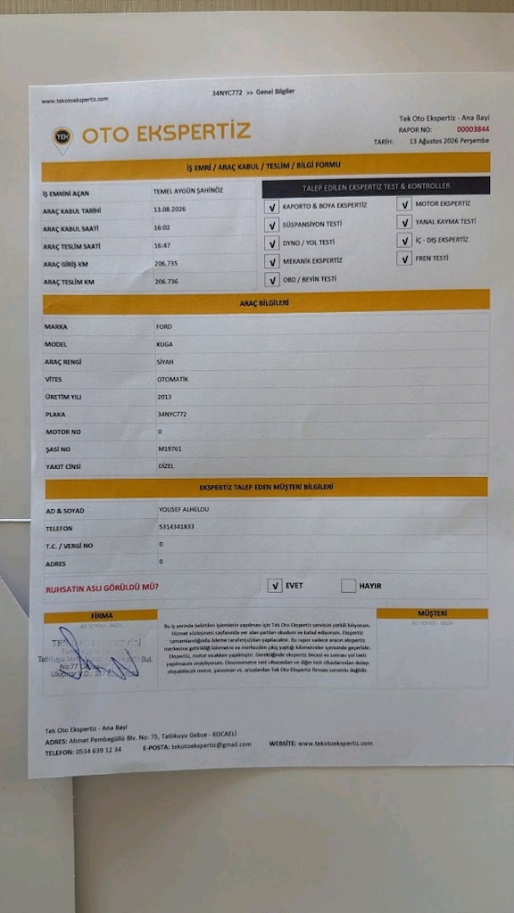 Sahibinden Kuga 4*4 AWD - 11