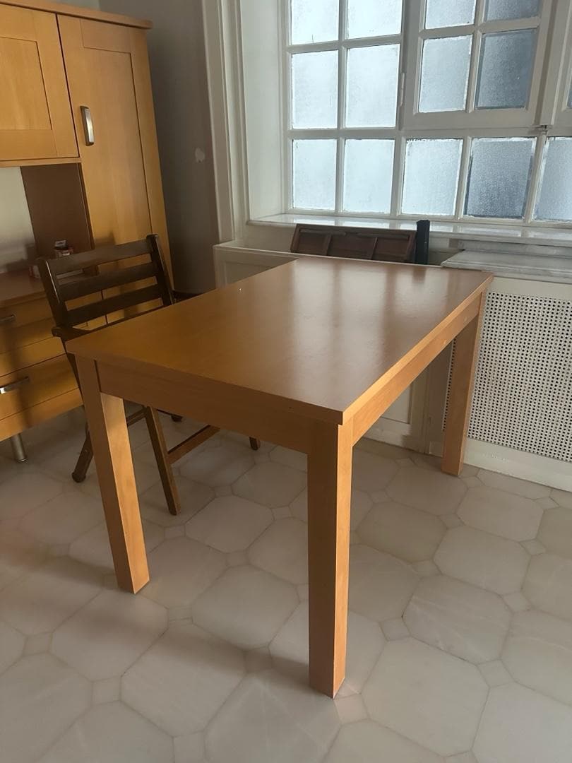 Yemek masası 120x70 cm ve 2 sandalye - 2
