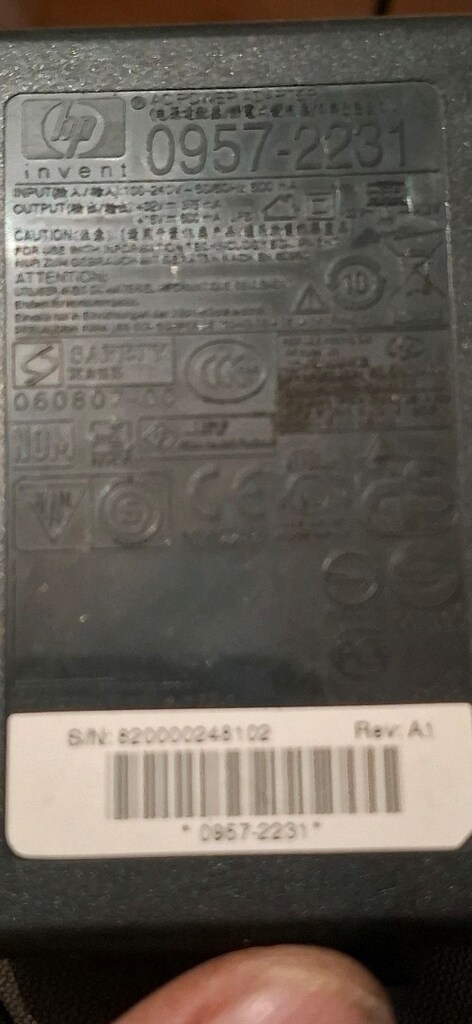 adaptör hp 32V 375mA,10V500mA - 4