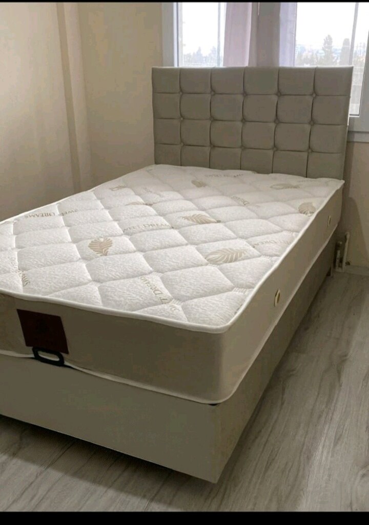 çift kişilik baza başlık yatak - 2