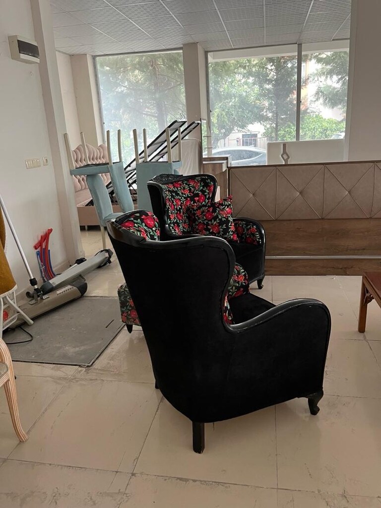 orjinal vintage ceviz agacından berjerler - 7