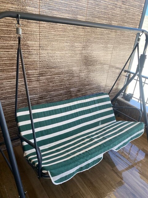 balkon bahçe salıncağı