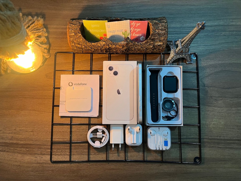 GARANTİLİ İPHONE 13 WHİTE - 8