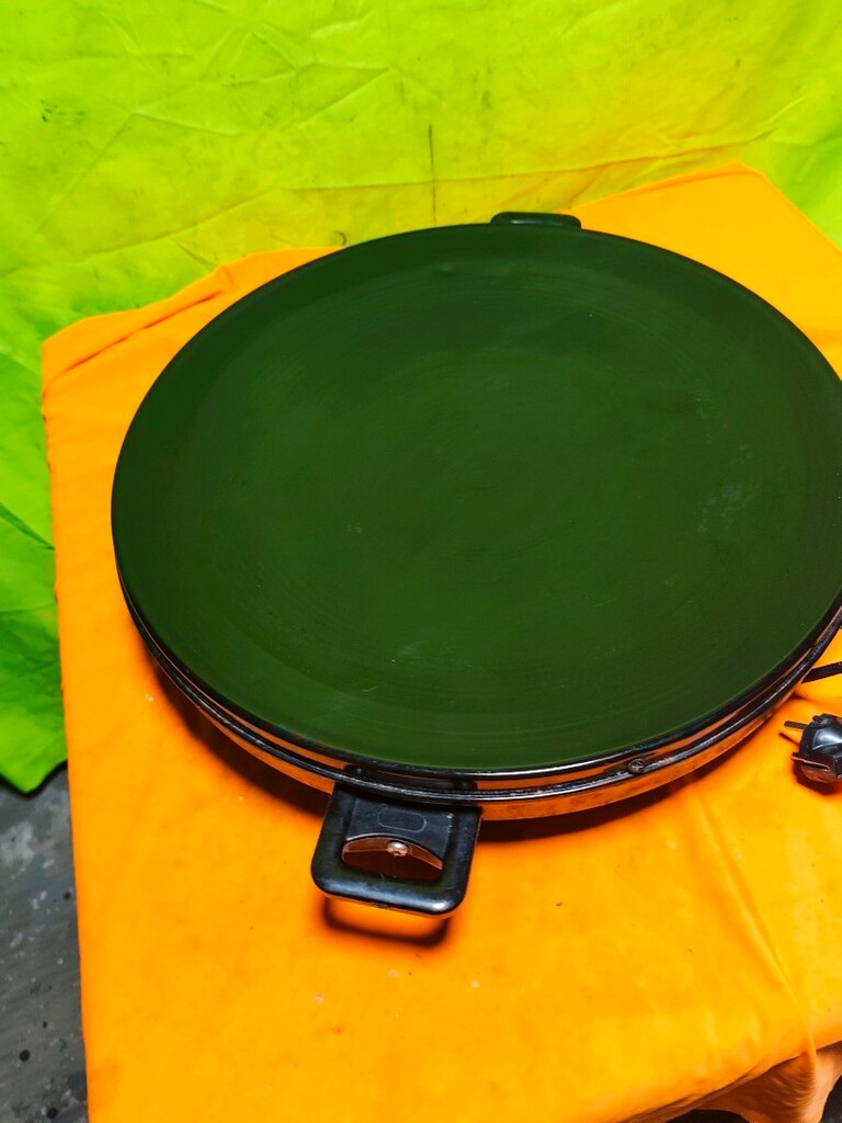 elektrikli yufka sacı katmer saçı 46 cm - 4