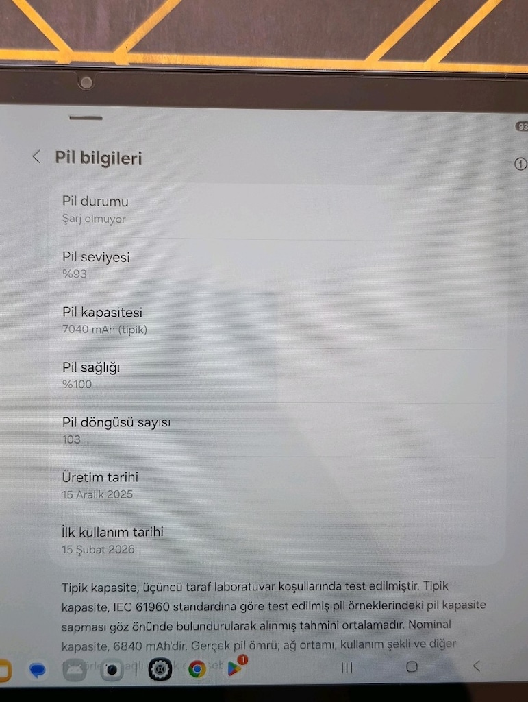 sahibinden sıfırdan farksız Galaxy Tab A11+ Plus - 5