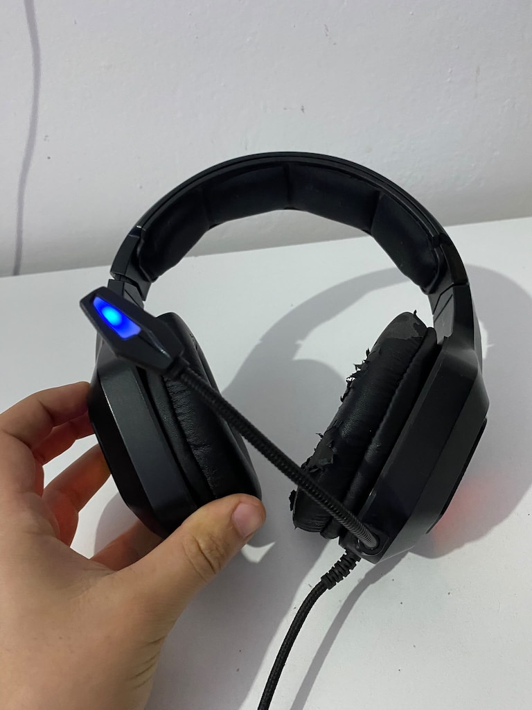 Rampage RGB Işıklı Kablolu Kulaklık - 2