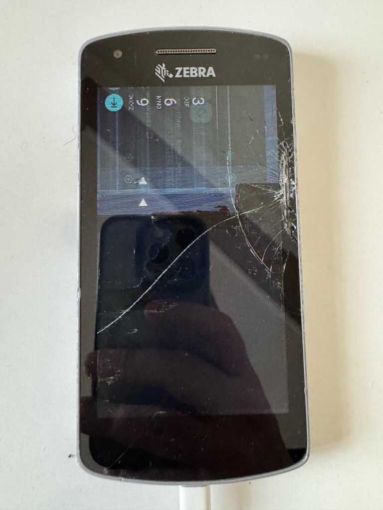 zebra ec50k el terminali ( ekran kırık - 2