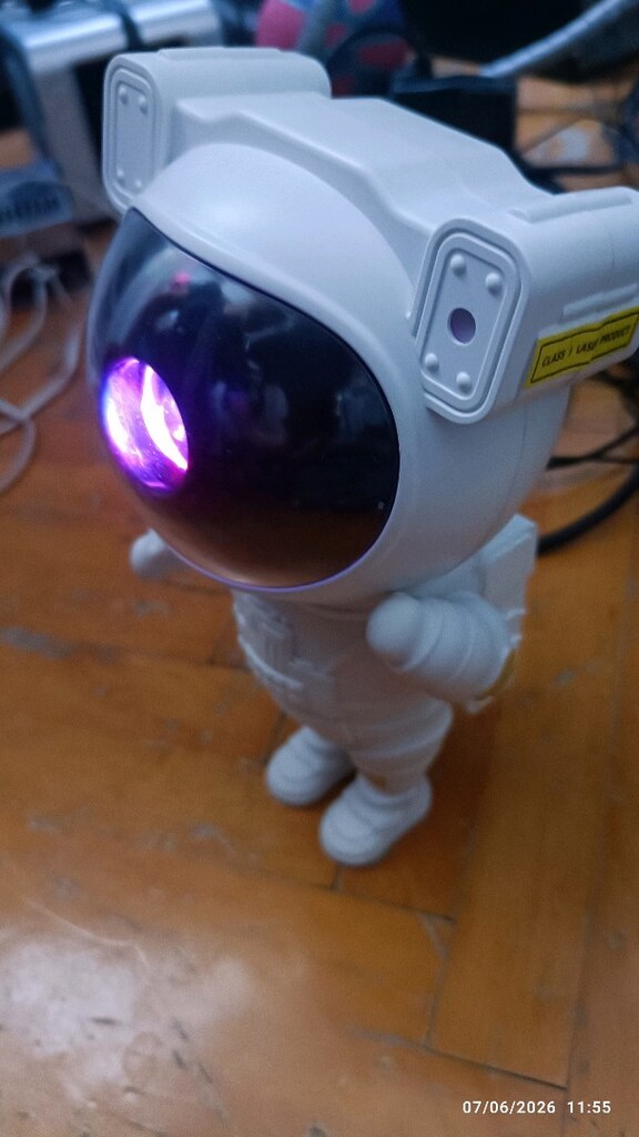 astronot prejöksiyon - 4