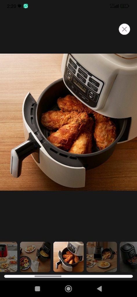 sifir karaca Air pro közleme özellikli airfryer - 4