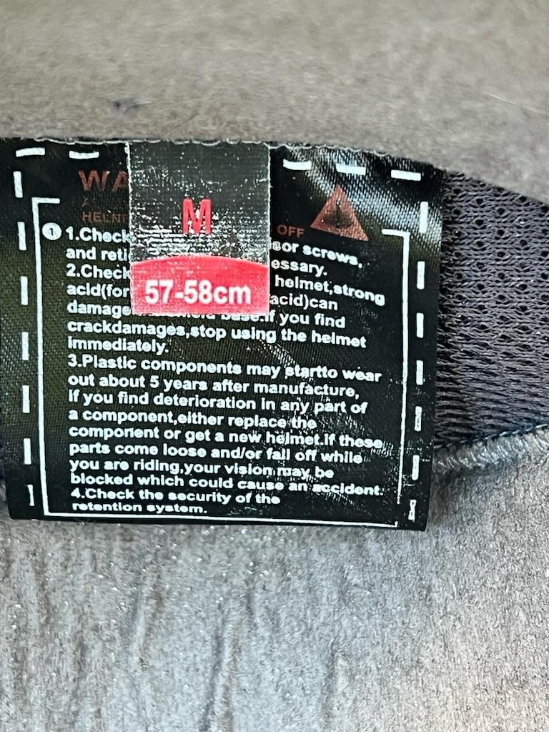 Nardo Gri Şeffaf Vizörlü Açık Motosiklet Kaskı M Beden 57-58 cm - 6