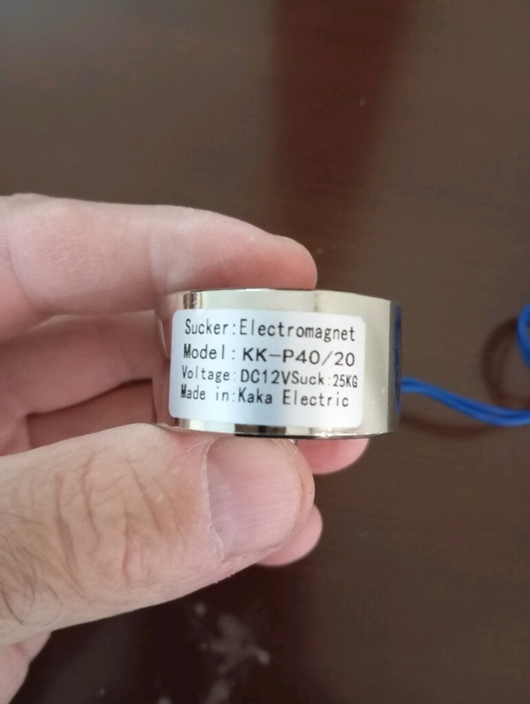 12v / 25kg çeken güçlü elektrikli mıknatıs - 2